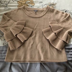 Statement Sleeve Sweater Top